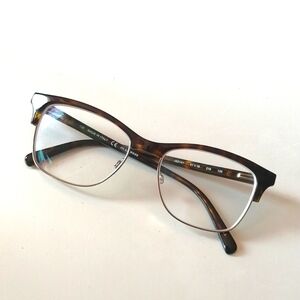 Used Jil Sander JS2141 219 Optics Reading Glasses Tortoise Frame Made in Italy